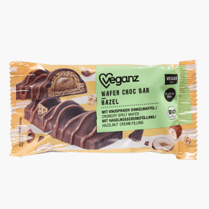 Veganz Wafer Bio Choc Bar Hazel 30g Veganz Wafer Bio Choc Bar Hazel 30g