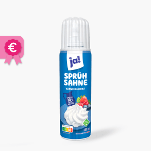 Ja! Sprühsahne 250ml Ja! Sprühsahne 250ml