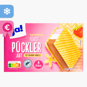 Ja! Sandwich Fürst Pückler Art 720ml (8x90ml) Ja! Sandwich Fürst Pückler Art 720ml (8x90ml)