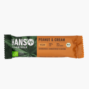 HANS Bio-Schoko-Riegel Peanut & Cream 30g HANS Bio-Schoko-Riegel Peanut & Cream 30g