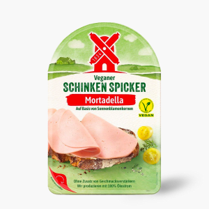 Rügenwalder Mühle Veganer Schinken Spicker Mortadella 80g Rügenwalder Mühle Veganer Schinken Spicker Mortadella 80g