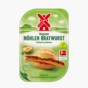 Rügenwalder Mühle Vegane Bratwurst 180g (3x60g) Rügenwalder Mühle Vegane Bratwurst 180g (3x60g)