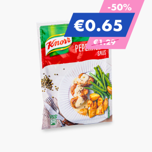 Knorr Groene Pepperroomsaus 30g Knorr Groene Pepperroomsaus 30g