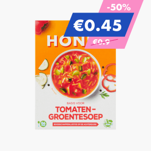 Honig Basis voor Tomaten-Groentesoep 83g Honig Basis voor Tomaten-Groentesoep 83g
