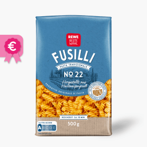 Rewe Beste Wahl Fusilli 500g Rewe Beste Wahl Fusilli 500g