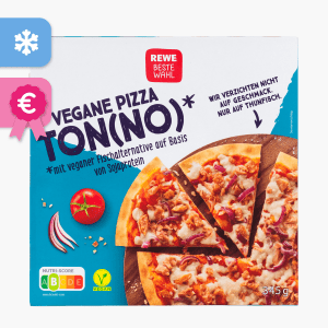 Rewe Beste Wahl Vegan Pizza Ton(no) 345g Rewe Beste Wahl Vegan Pizza Ton(no) 345g