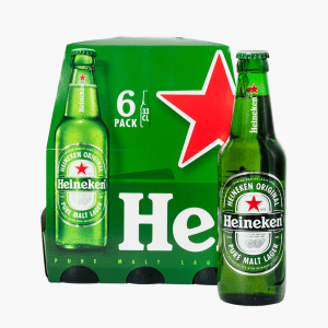 Heineken Lager Original 6x0,33l Heineken Lager Original 6x0,33l