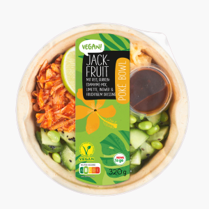Rewe To Go Poke Bowl Jackfruit 320g Rewe To Go Poke Bowl Jackfruit 320g