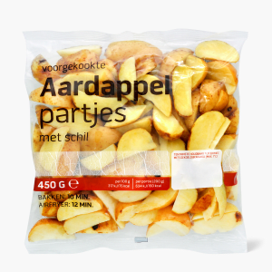 Aardappelpartjes Met Schil 450g Aardappelpartjes Met Schil 450g