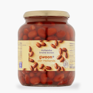 G'Woon Hollandse Bruine Bonen 660gr G'Woon Hollandse Bruine Bonen 660gr