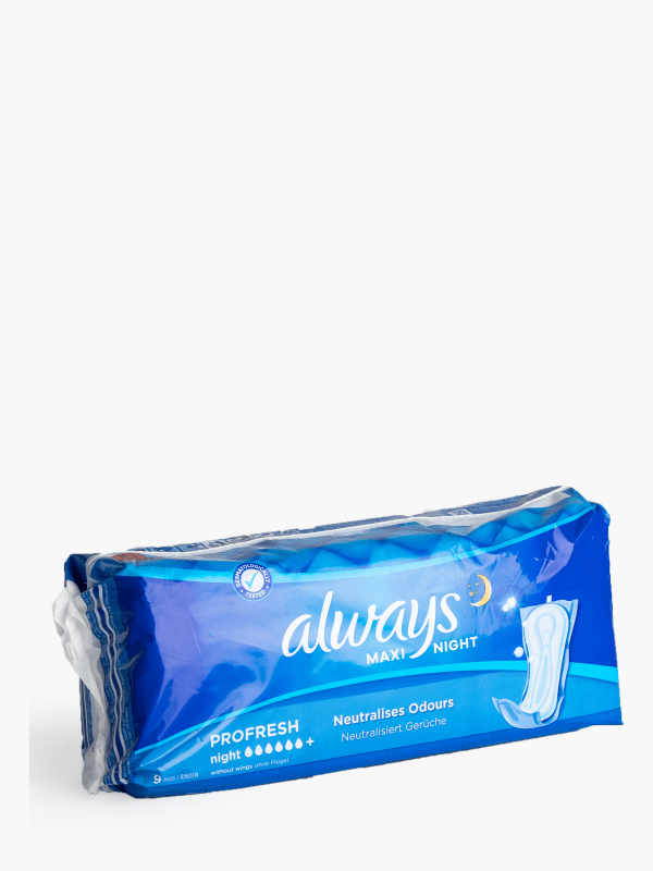 Always Maxi Binden ProFresh Night 9 Stk 