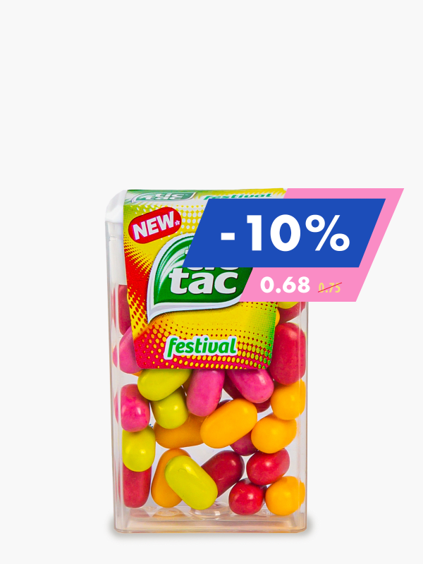 Tic Tac - Menthe extra fraîche (54g)