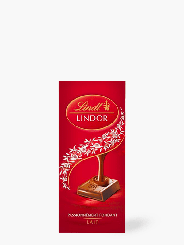 Tablette LINDOR chocolat au Lait 150g