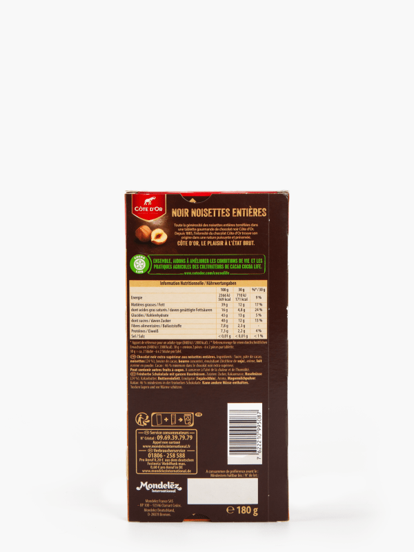 Ferrero - Noisettes et chocolat noir x4 (200g) commandez en ligne