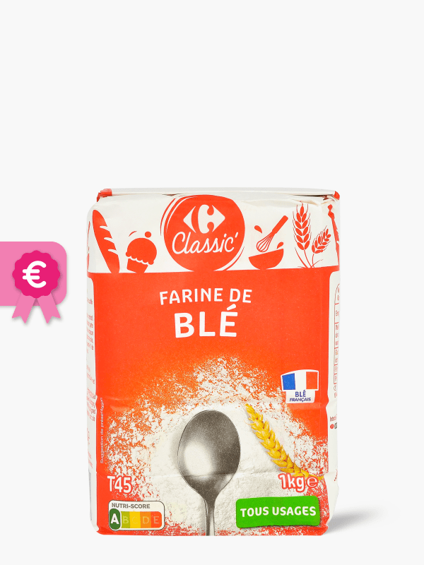 Livraison à domicile Mon Fournil Farine de blé T65 bio, 1KG