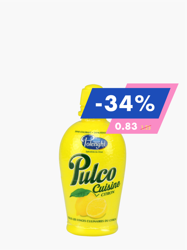 Pulco Jus citron jaune 70cl