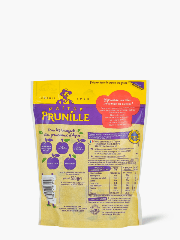 Pruneaux d'agen dénoyautés - Maître Prunille - 1 KG