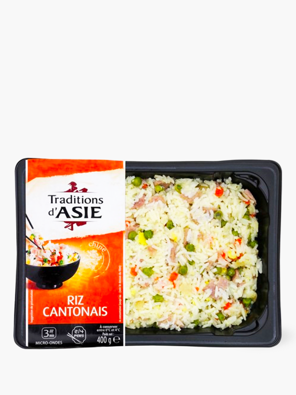 Riz micro-ondable cantonais 2 min, Ben's Original (250 g)