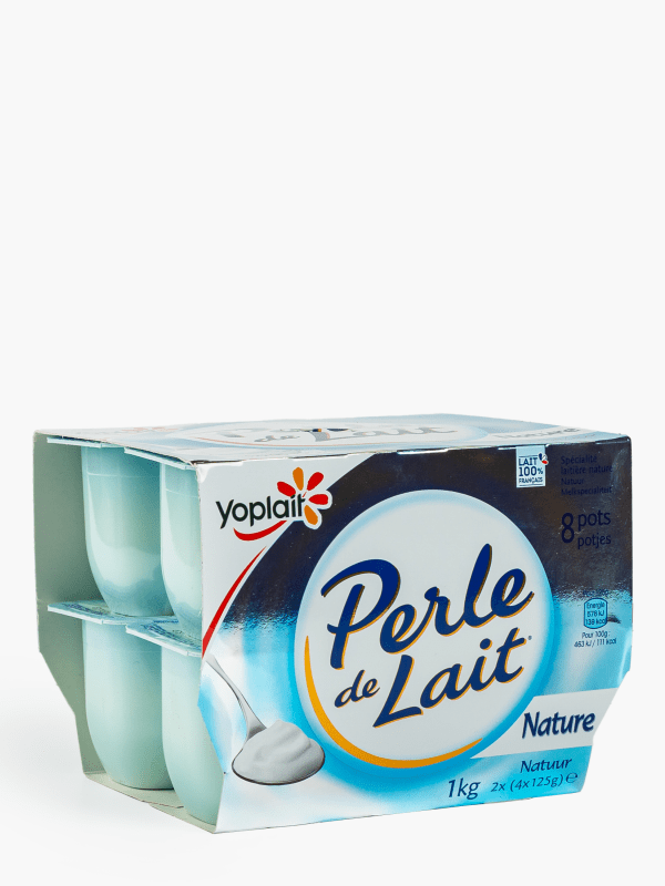 Yaourt nature sans lactose 4x125g