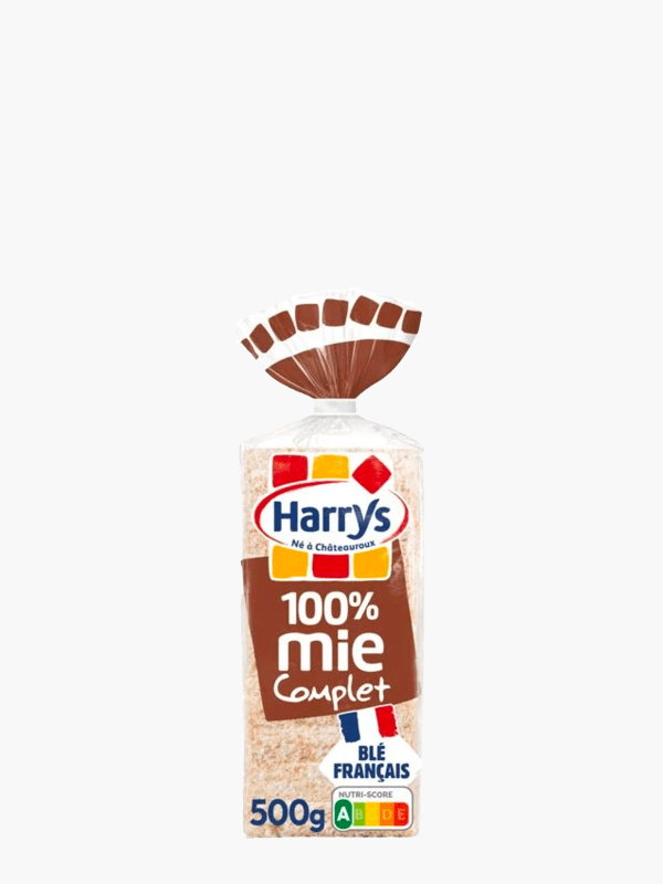 PAIN DE MIE COMPLET HARRY'S au prix de gros Conditionnement Au Paquet