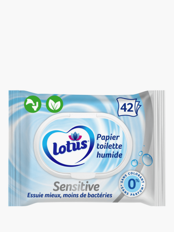 Lotus - Papier toilette humide (x42) commandez en ligne avec Flink !