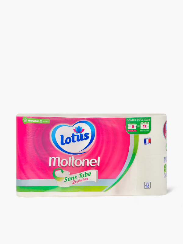 Lotus - Papier toilette Confort (x6) commandez en ligne avec Flink !