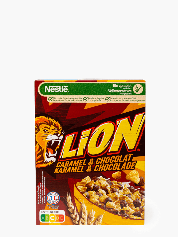 Nestlé Lion Cereali Integrali Céréales complètes au chocolat et au car –  Italian Gourmet FR