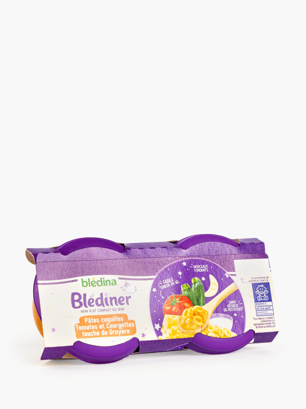 Petites pâtes et boeuf bourguignon dès 18 mois Blédichef Blédina - 250g