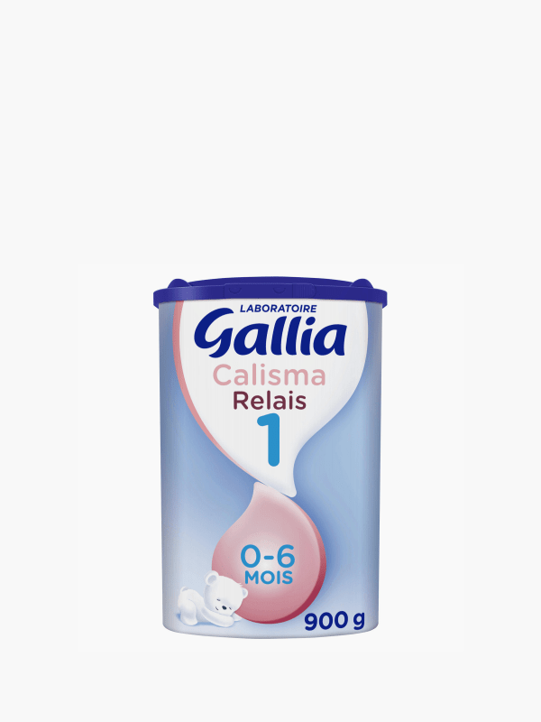 Gallia 1er âge Calisma Relais - Lait infantile en poudre de 0 à 6 mois, en  relais de l'allaitement maternel (900g) commandez en ligne avec Flink !