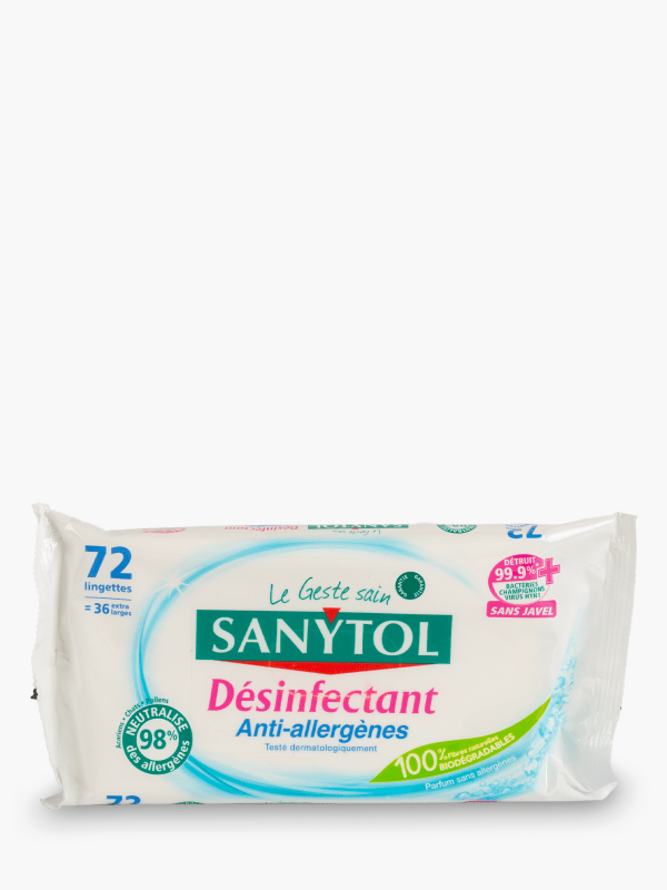 Lingette Desinfectant SANYTOL