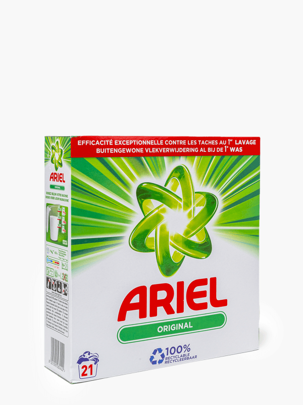 Ariel - Lessive en poudre Original 21 doses (1,365kg) commandez en