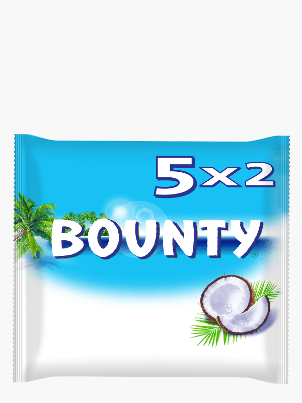 Barre de chocolat au lait et à la noix de coco Bounty, barres de format  pleine grandeur, emballage de 4 4 barres