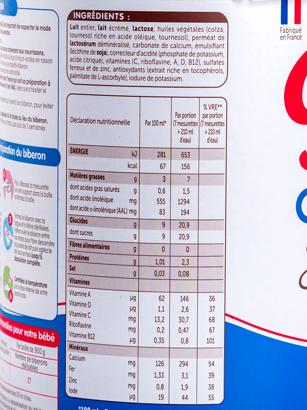 Lait bébé 4eme age - Guigoz