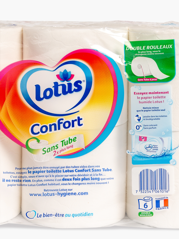 Lotus papier toilette Sans Tube 2022 - Le seul papier toilette sans tube 