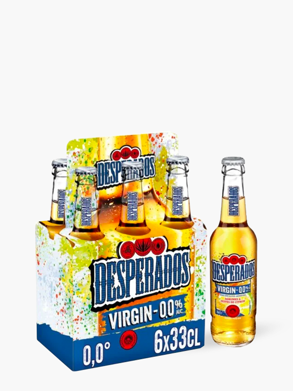 Pack de Desperados (6 x 33 cl)  La Belle Vie : Courses en Ligne