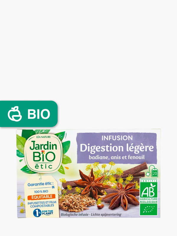 Infusion bio digestion - Jardin BiO étic