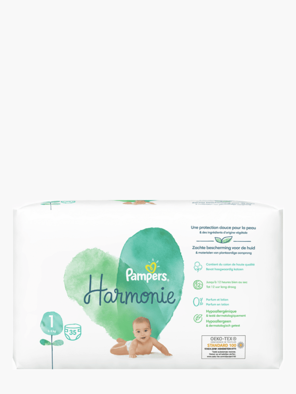 Livraison à domicile Pampers Harmonie Couche T1 2 - 5kg, 24 couches