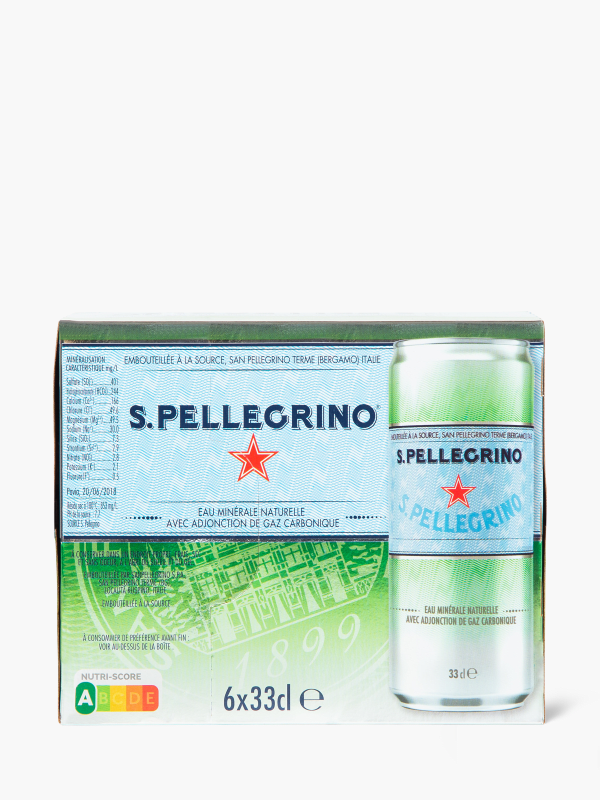 San Pellegrino 50cl eau minérale naturelle gazeuse