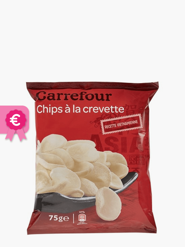 Carrefour - Chips crevette (75g) commandez en ligne avec Flink !