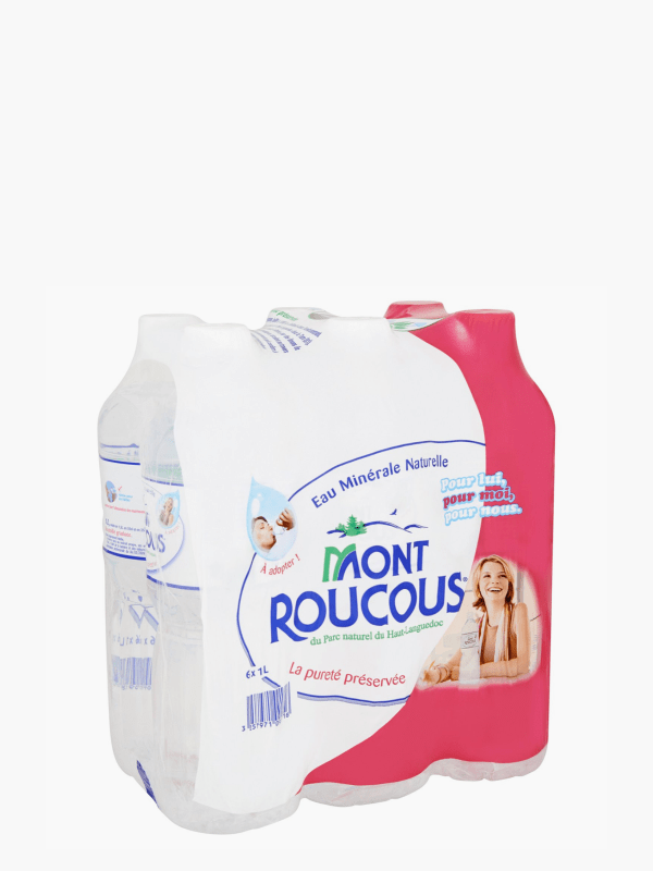 MONT ROUCOUS Eau minérale naturelle plate bouteille 25cl pas cher