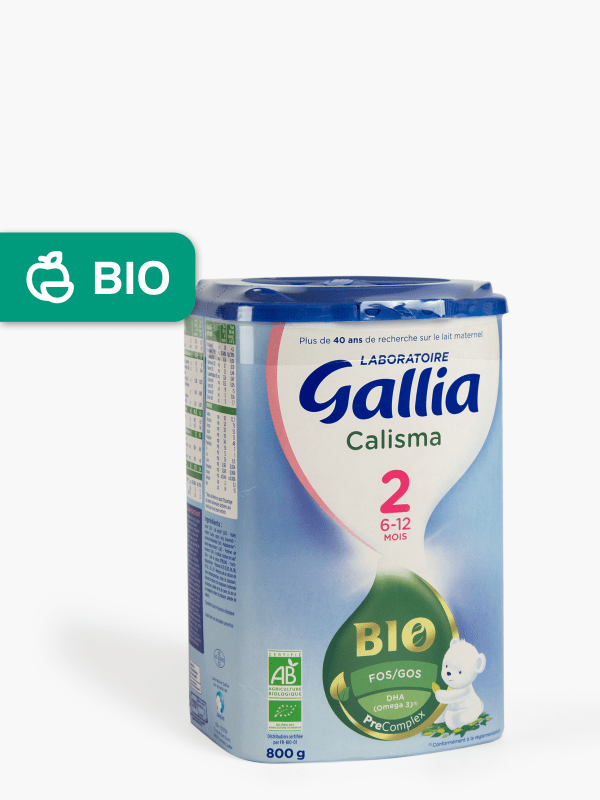 Gallia Calisma Lait 2eme Age BIO 800g