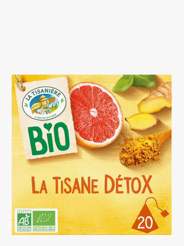 Thé vert détox bio, Jardin bio x 20 sachets (30 g)