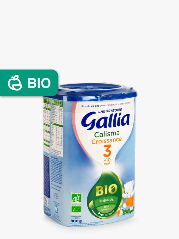 Gallia Calisma Croissance lait en poudre 800g