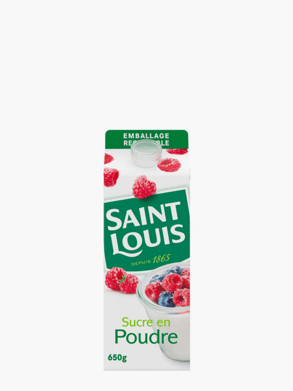 Saint Louis - Sucre en poudre (1kg) commandez en ligne avec Flink !