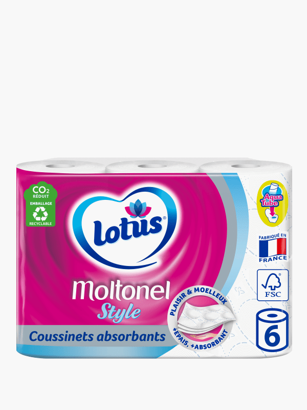 Lotus - Papier toilette Just One (x6) commandez en ligne avec Flink !