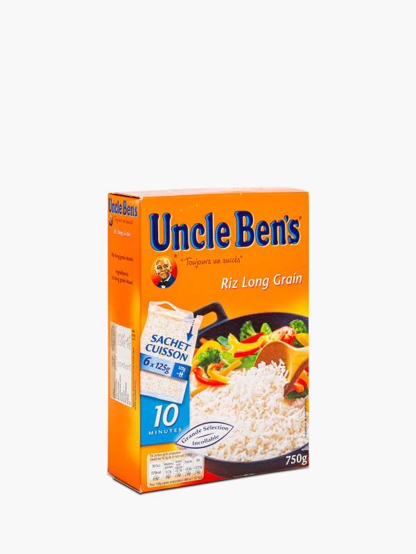 Riz Cuisson-en-sachet de marque Uncle Ben's, 450 g La perfection à tout  coup 