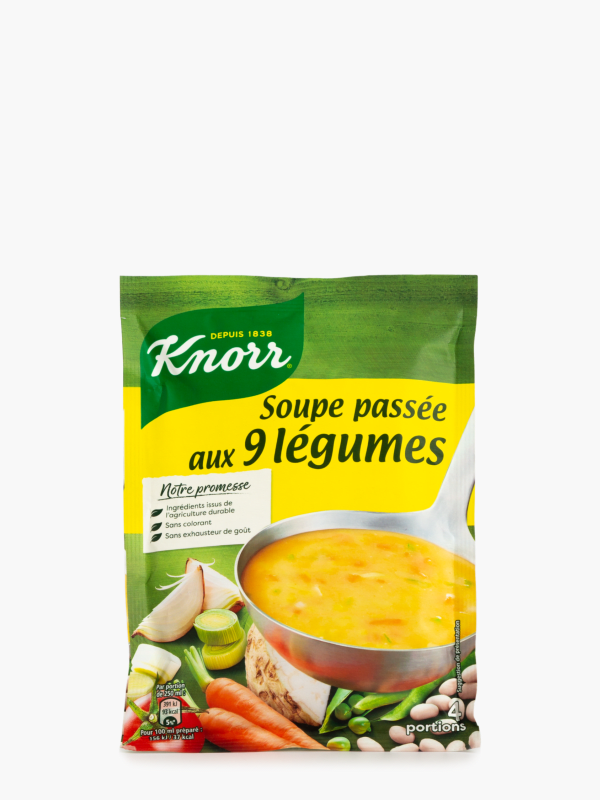 Soupe de poule aux vermicelles déshydratée, Knorr (63 g)