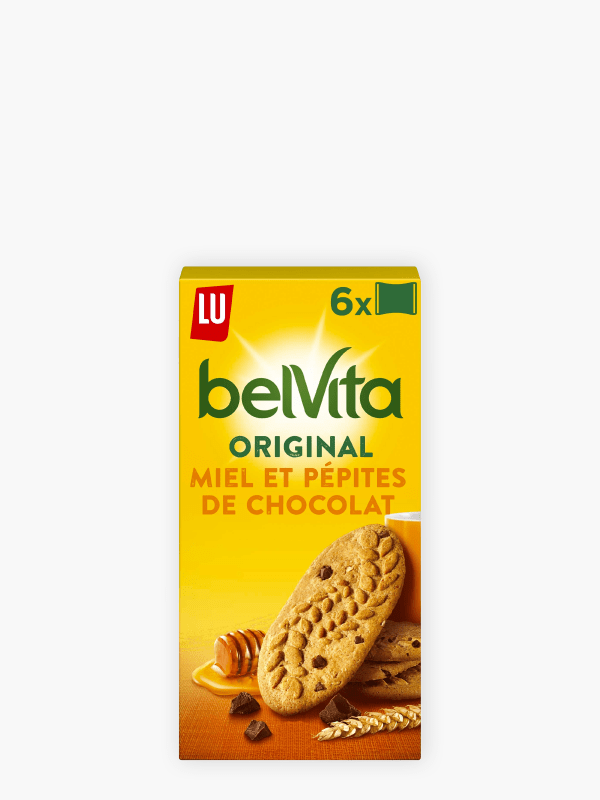 Belvita gâteaux moelleux Petit déjeuner - coeur gourmand chocolat