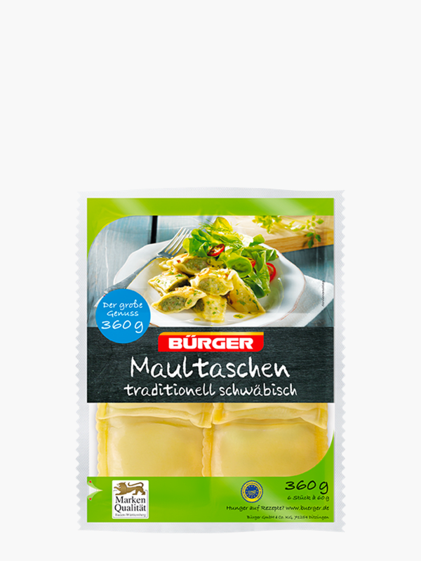 bei Schwäbisch Maultaschen Traditionell Bürger Flink 360g bestellen! online