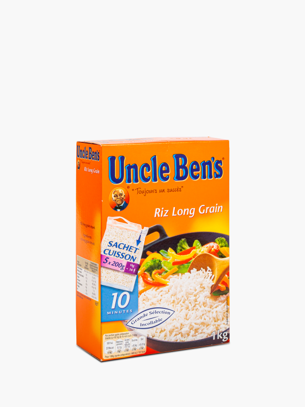 Uncle Ben's Uncle Ben S Riz long grain Bio sachets cuisson UNCLE BEN'S 375g  